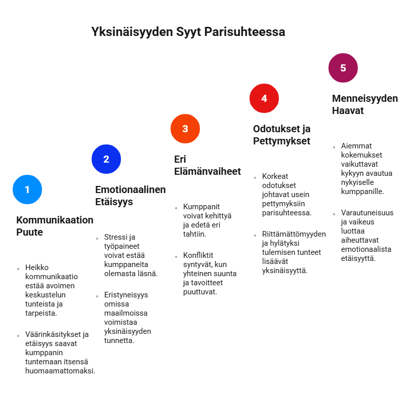 yksinäisyyden tunne parisuhteessa 